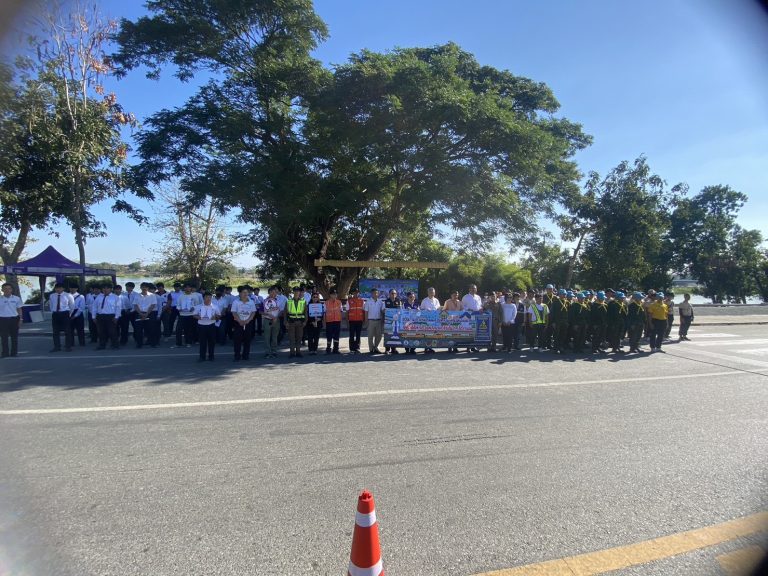 ร่วมพิธีเปิด “วันความปลอดภัยของผู้ใช้ถนน”