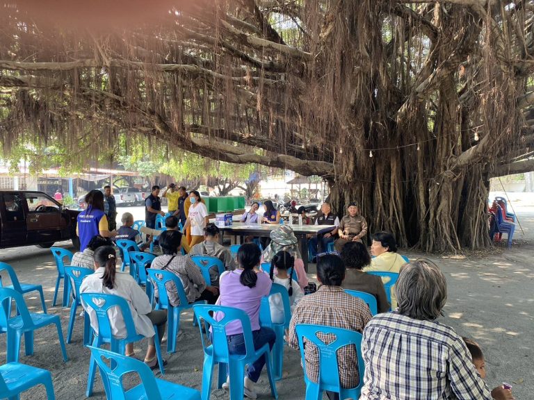 ม.3 ปากห้วยไม้งาม !ประชาคมต่อต้านยาเสพติด