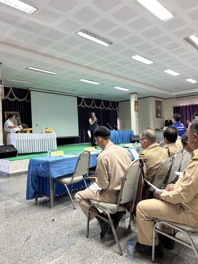 เข้าร่วมประชุม กำนัน ผู้ใหญ่บ้าน ฯลฯ อ.เมืองตาก จ.ตาก ครั้งที่ 10/2568